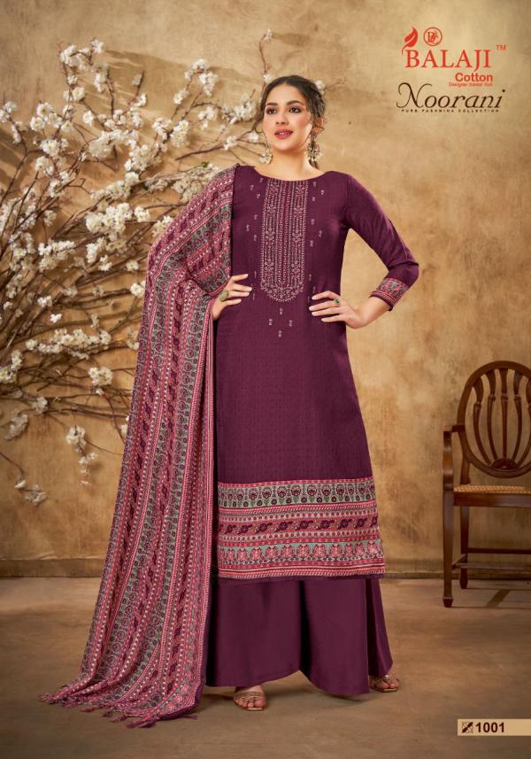 Balaji Noorani Pashmina Designer Exclusive Dress Material